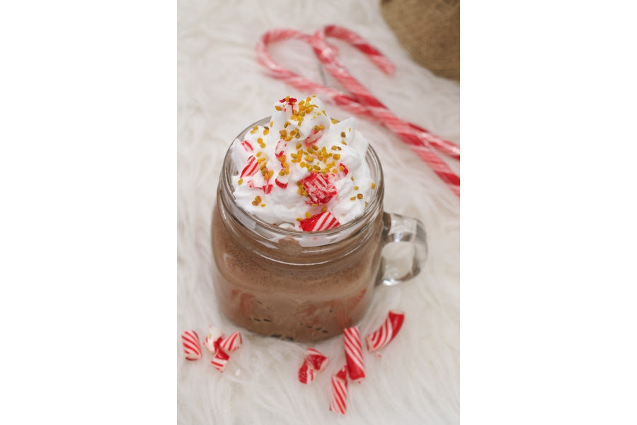 All the Feels: Beegan Peppermint Hot Chocolate for Those Cozy Winter Nights