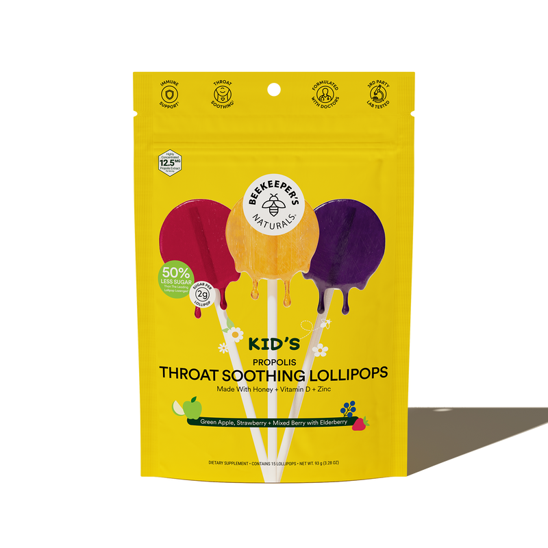 Kid’s Throat Soothing Lollipops