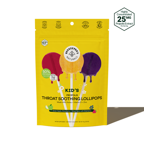 Kid’s Throat Soothing Lollipops